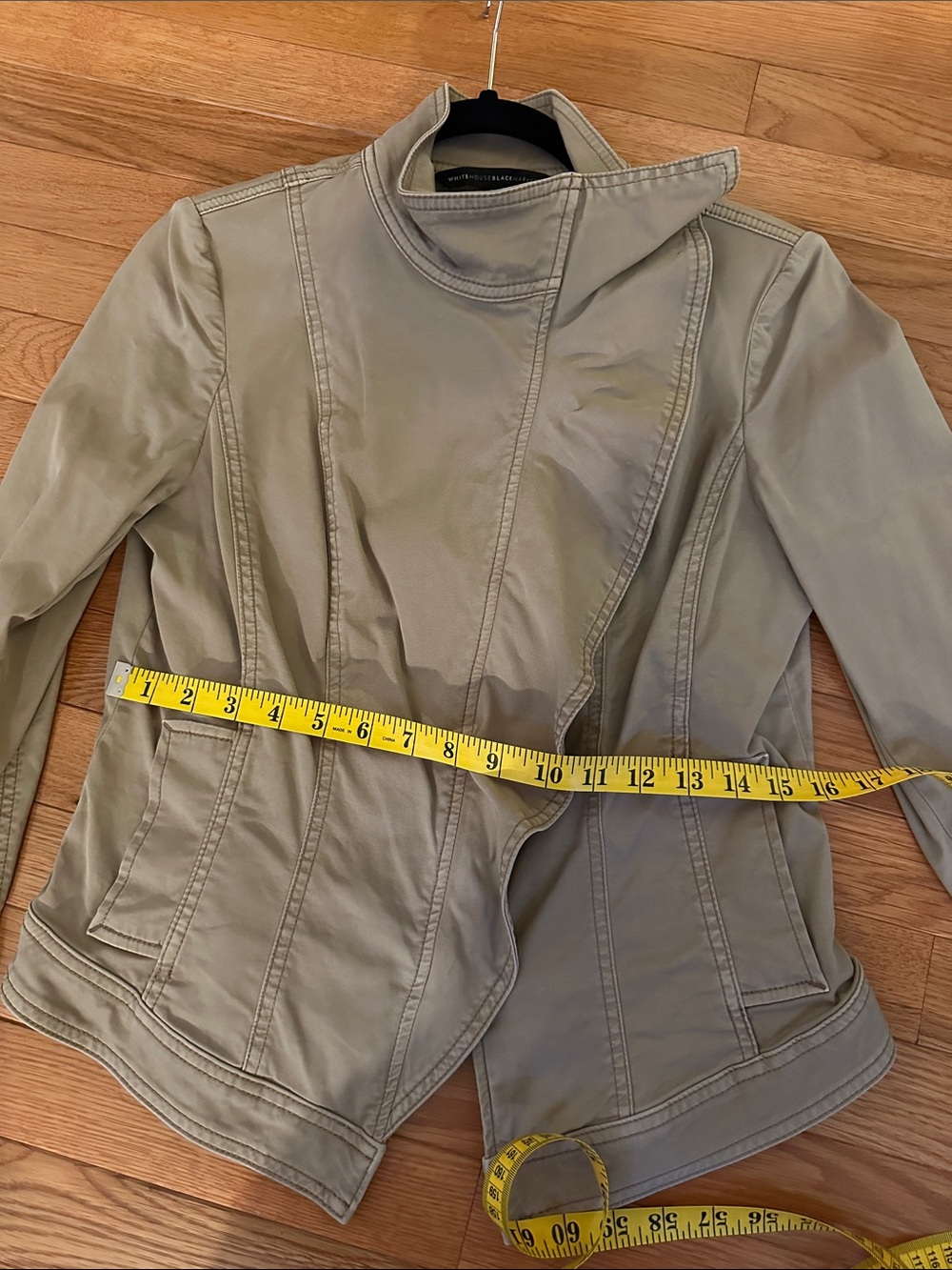 WHBM Women's Asymmetrical Ruffle Jacket - Picture 5 of 9